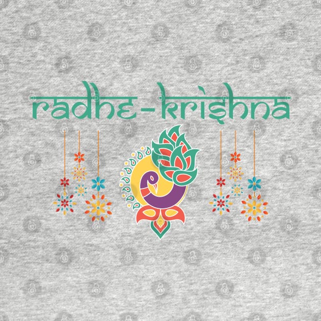 Radhe Krishna by BhakTees&Things